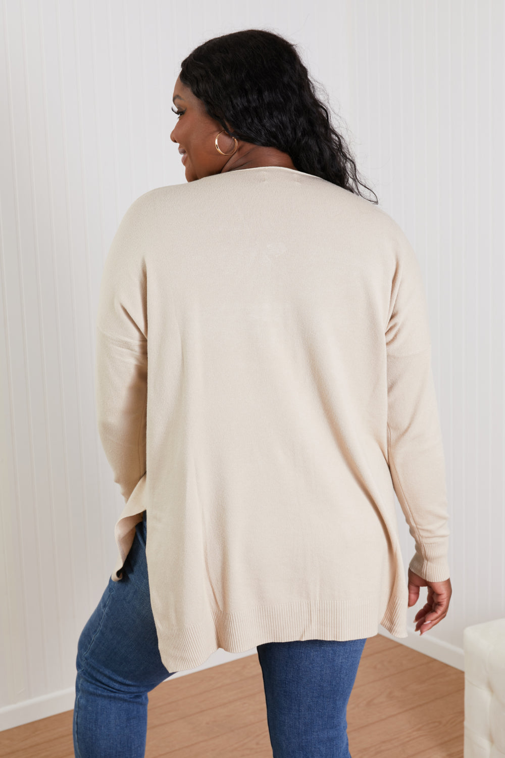 Center Seam Tunic Sweater