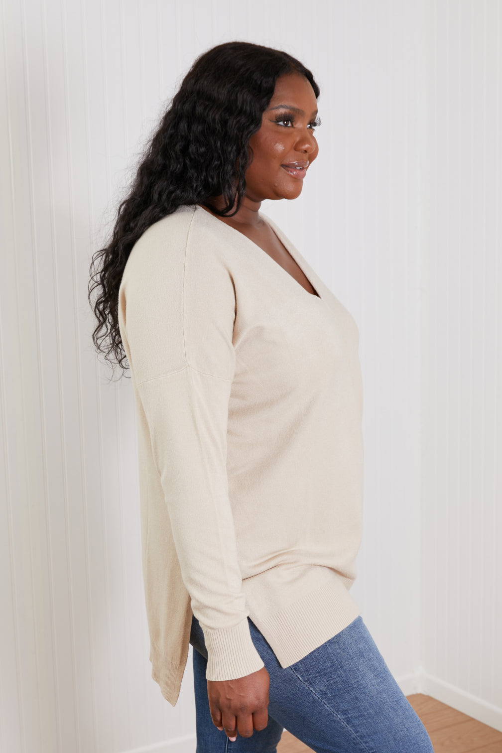 Center Seam Tunic Sweater